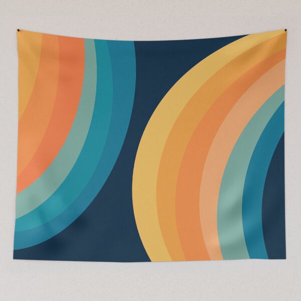 Item preview, Retro design with colorful circles designed and sold by BattaAnastasia.