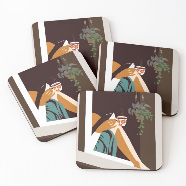 Item preview, Mujeres Coffee Time designed and sold by SurfolioPrints.