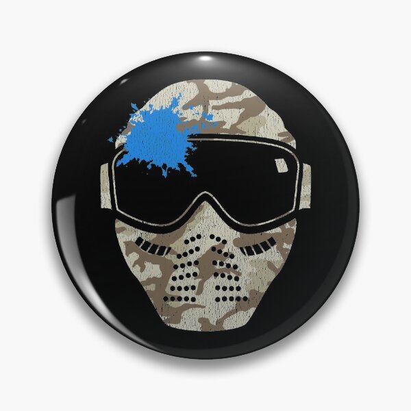 Item preview, Paintballer Camo Paintball Mask designed and sold by snickrdoodle.