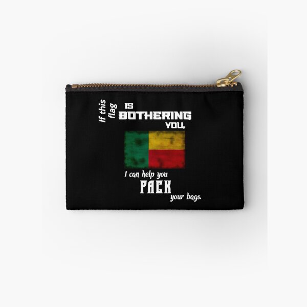 Item preview, Beninese flag - pack your bags designed and sold by 2Girls1Shirt.