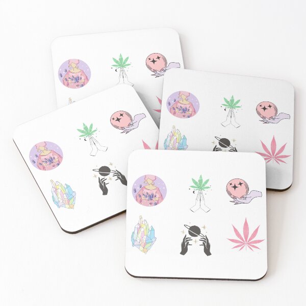 Item preview, Spiritual Stoner Sticker Pack | Smart Successful Stoner | THC Leaves |  designed and sold by AlfaEcho.