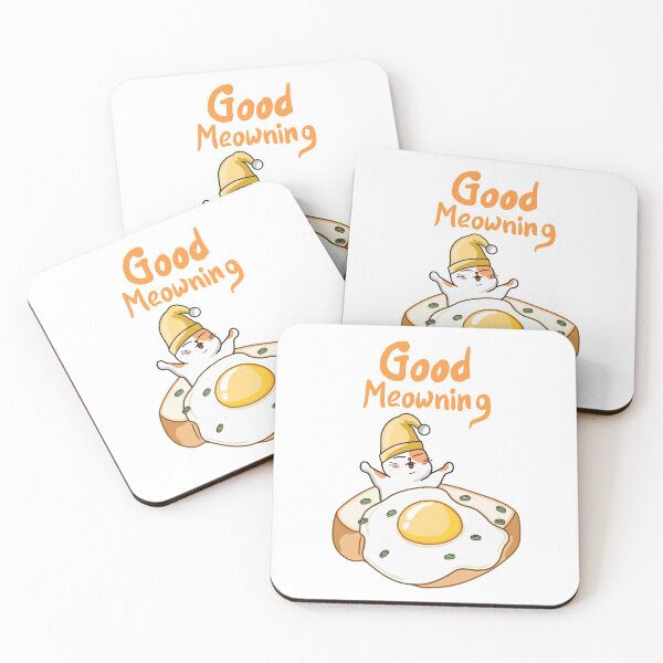 Item preview, Good Meowning designed and sold by Kimprut.