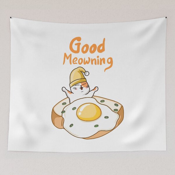Item preview, Good Meowning designed and sold by Kimprut.