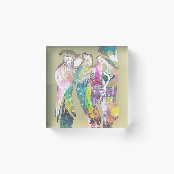 Item preview, Pantomime, clowns, abstract design designed and sold by NessArtByEwa.