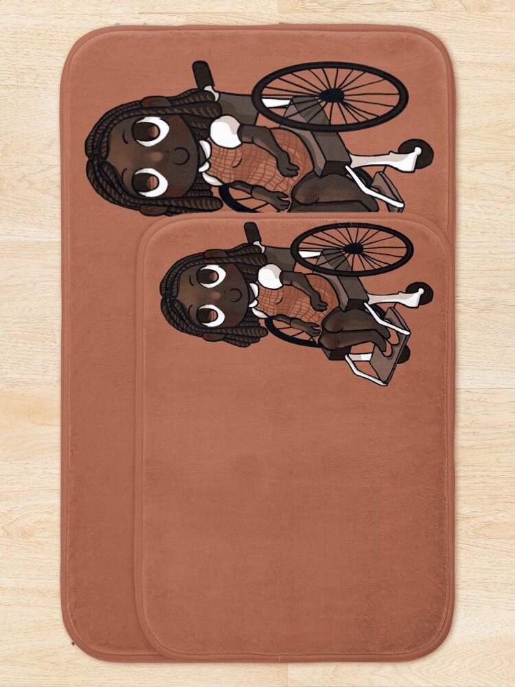 Alternate view of Wheelchair user Bath Mat