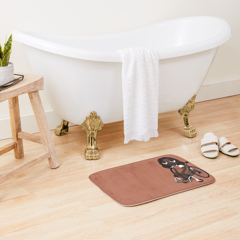 Wheelchair user Bath Mat