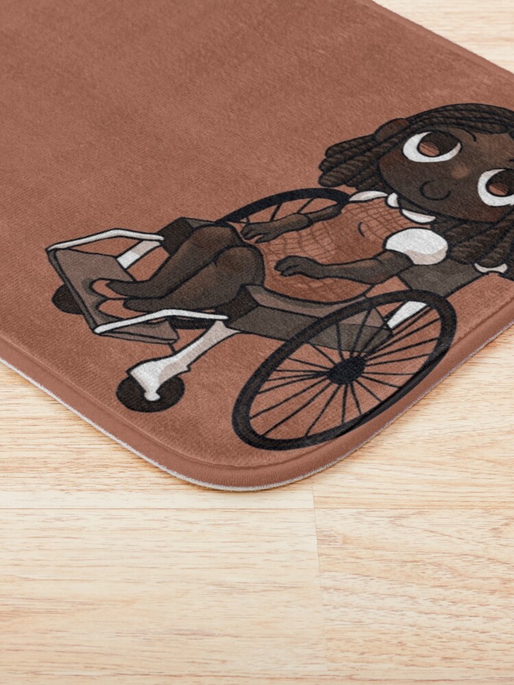 Alternate view of Wheelchair user Bath Mat
