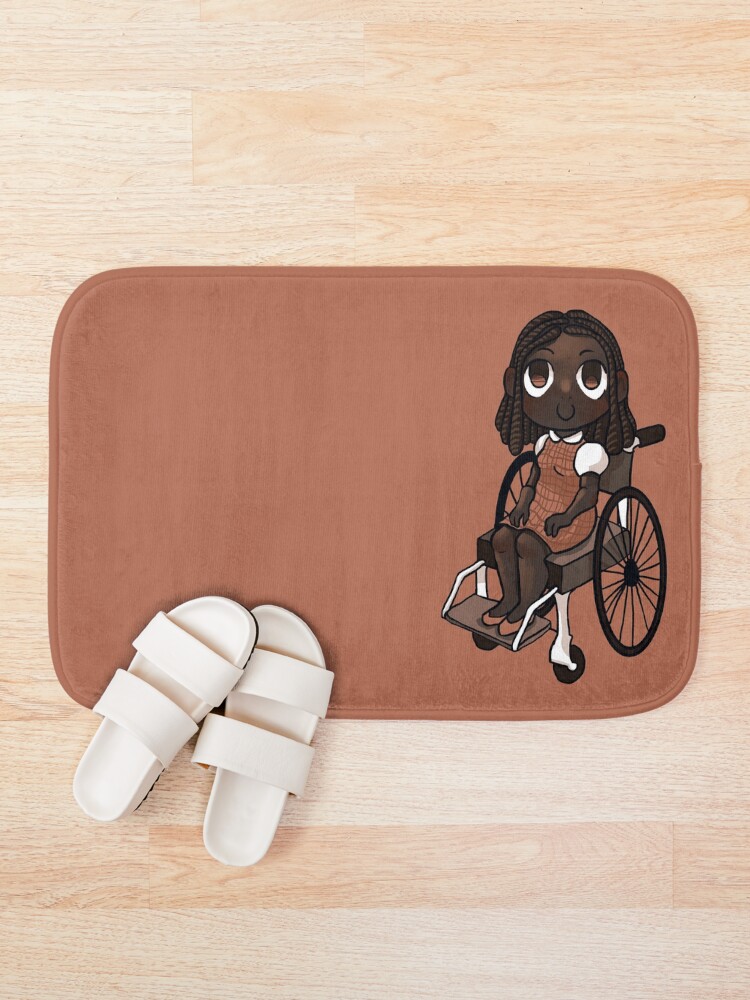 Alternate view of Wheelchair user Bath Mat