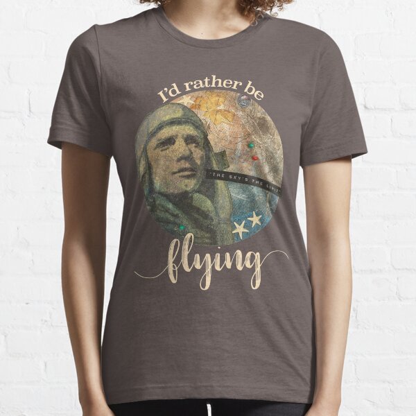 Father's Day I'd Rather Be Flying Essential T-Shirt