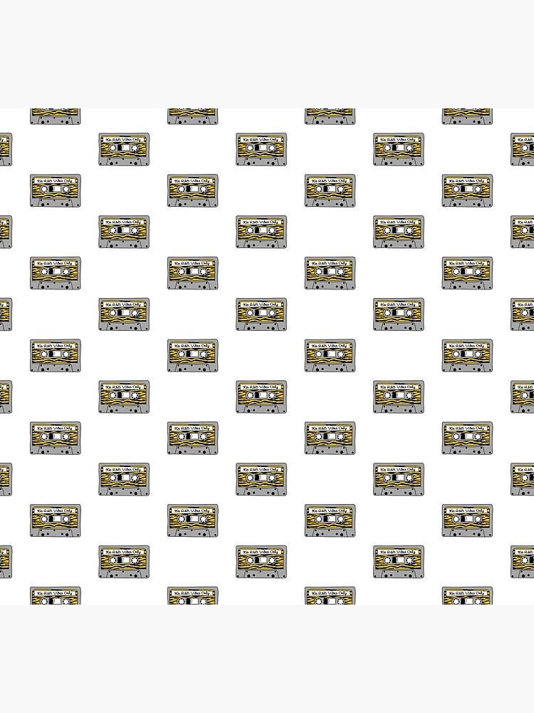 90s R&B Vibes Only Cassette Tape Tiger Stripe Print by SoulVisible