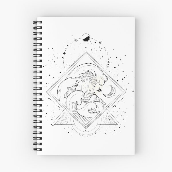 Item preview, Geometric Wave Art Composition designed and sold by VerboShop.
