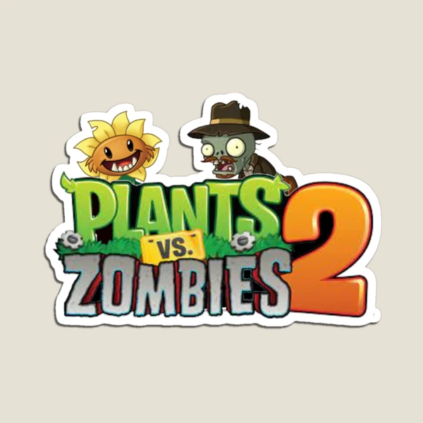 Plants Versus Zombies 2 Neon Mixtape Tour Plants Stickers Magnet for Sale  by Xavier Vandenberg