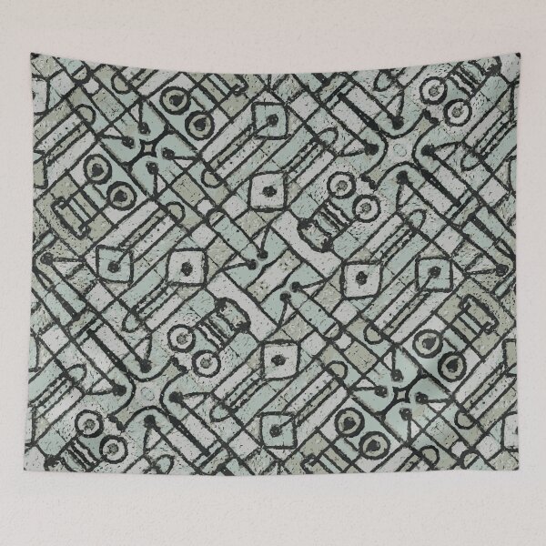 Item preview, Geometric Ethnic Artwork designed and sold by DFLC Prints.