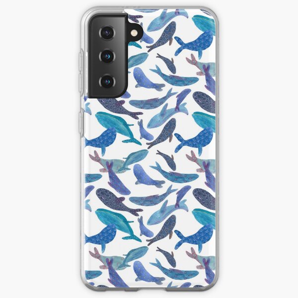 Patterned whales Samsung Galaxy Soft Case