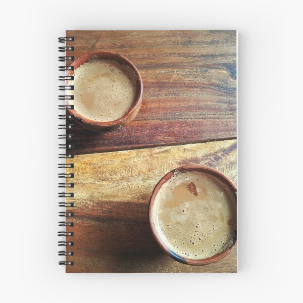 Item preview, Malai chai -masala tea on clay cups over wooden table designed and sold by FCEalin.