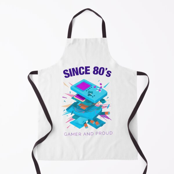 Item preview, Gamer and Proud since 80's - Old school gamer gift designed and sold by Xavier Vieira.