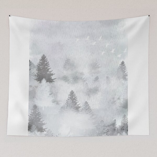 Item preview, winter pine woods designed and sold by Wizabi.