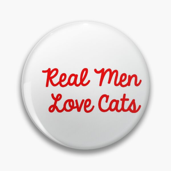 Item preview, Real Men Love Cats designed and sold by TheDevilStore.
