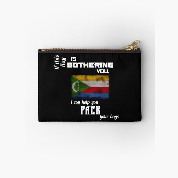 Item preview, Comorian flag - pack your bags designed and sold by 2Girls1Shirt.