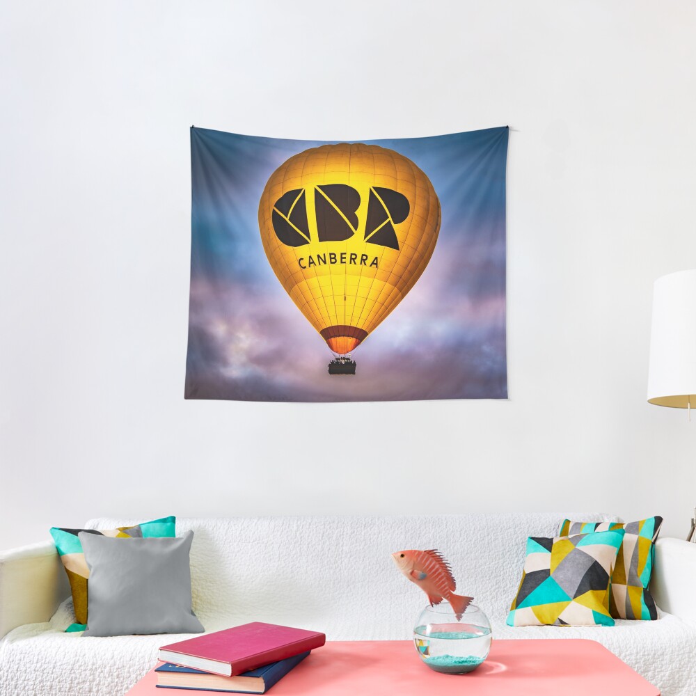 CBR hot air balloon Tapestry