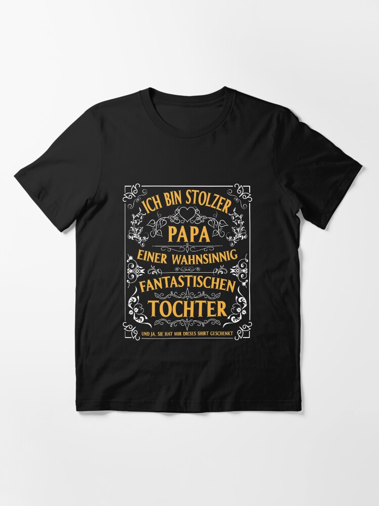 Alternate view of I am the proud dad of a fantastic daughter Vintage Essential T-Shirt