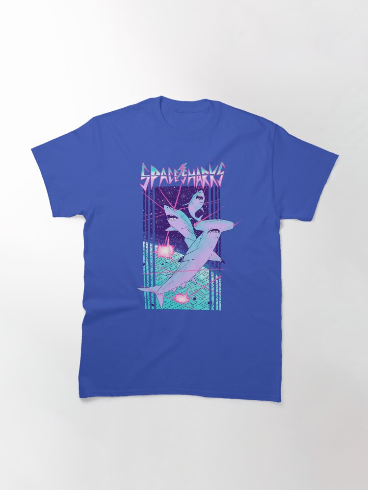 Thumbnail 3 von 7, Classic T-Shirt, Weltraumhaie! designt und verkauft von wytrab8.