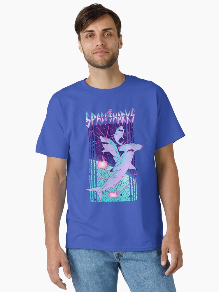 Thumbnail 1 von 7, Classic T-Shirt, Weltraumhaie! designt und verkauft von wytrab8.