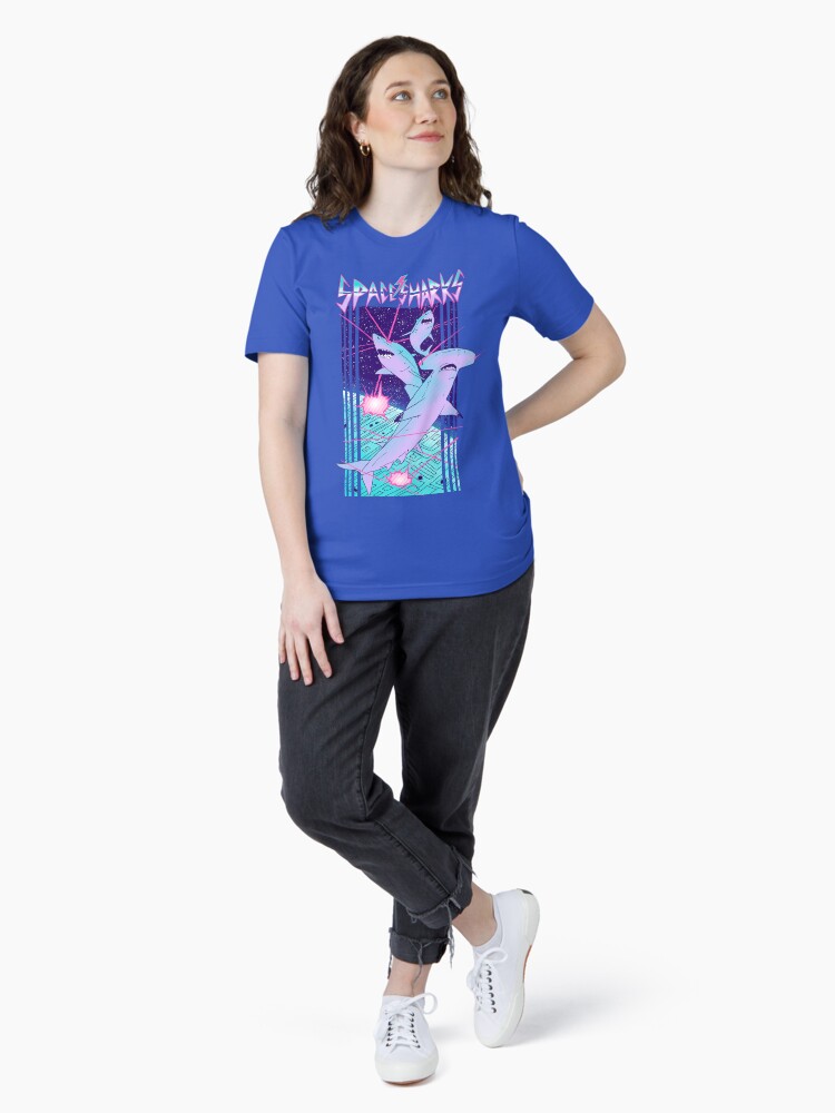 Thumbnail 4 von 7, Essential T-Shirt, Weltraumhaie! designt und verkauft von wytrab8.