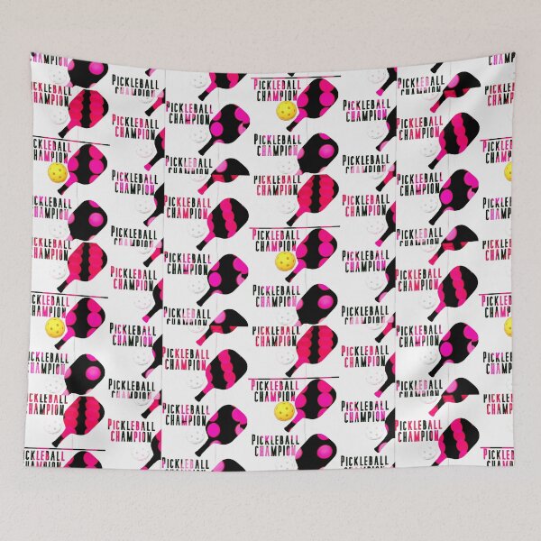 Item preview, Pickleball gift pattern pink designed and sold by SportsHockey.