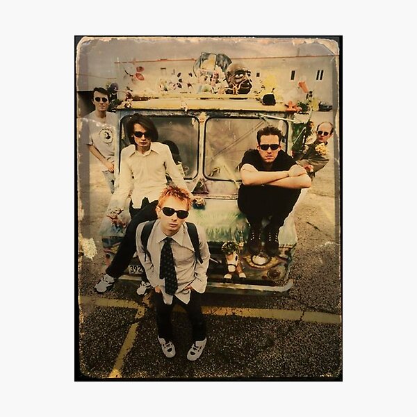 radiohead aesthetic Photographic Print