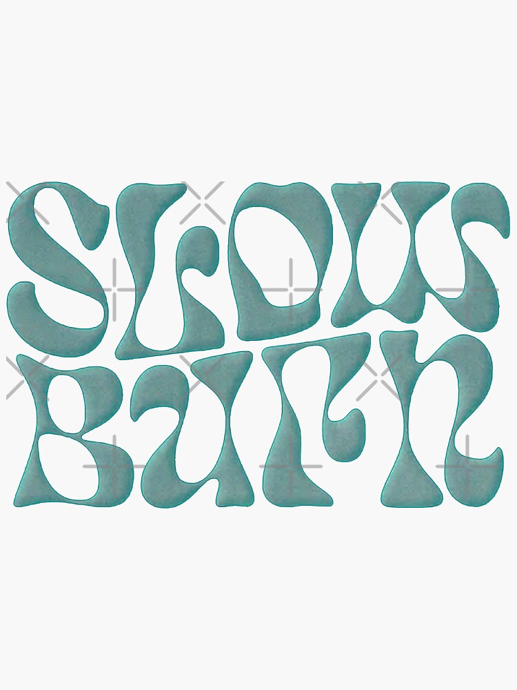 slow burn sticker by lanouille