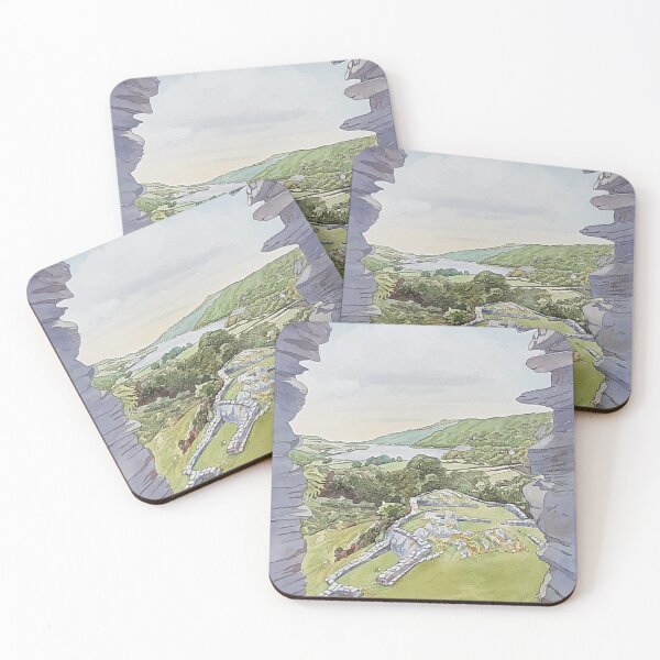 Item preview, Llyn Padarn from Dolbadarn Castle designed and sold by Anne Bonner.