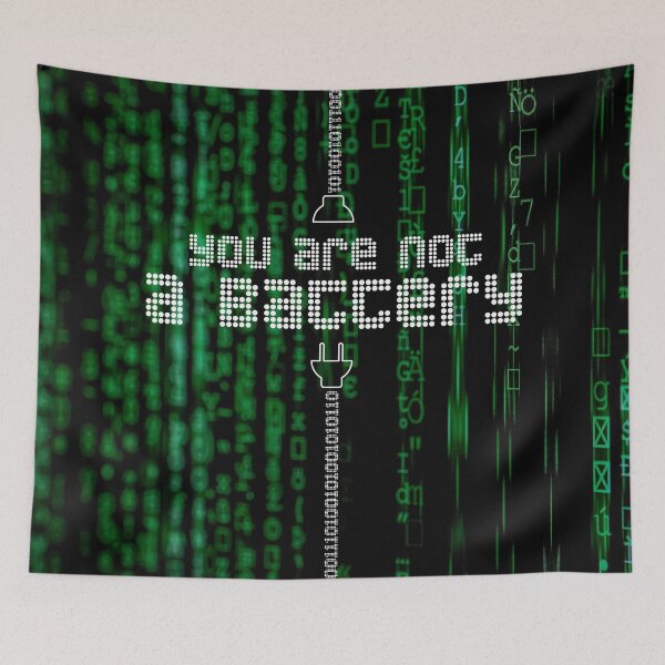 Item preview, You are not a battery -  "matrix" edition designed and sold by angelisart.