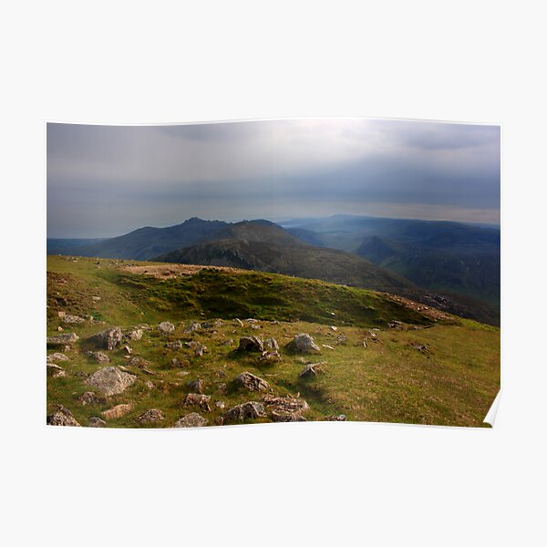 Mourne Mountains From Slieve Commedagh Poster