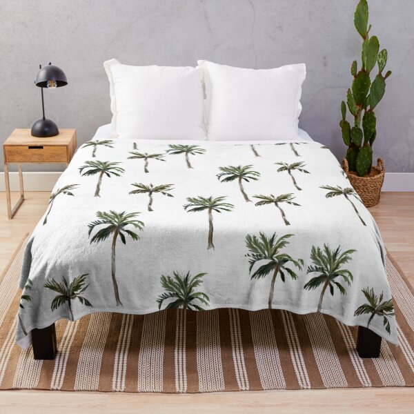 Item preview, Tropical Watercolour Palm Tree designed and sold by loveoceanair.