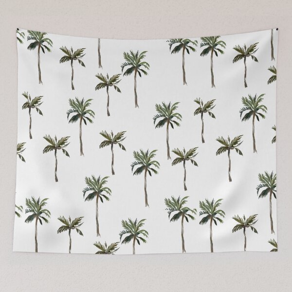 Item preview, Tropical Watercolour Palm Tree designed and sold by loveoceanair.