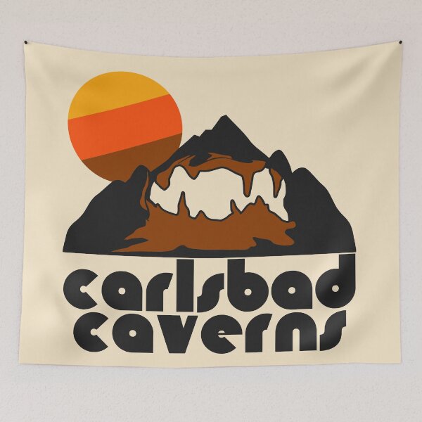 Item preview, Retro Carlsbad Caverns ))(( Tourist Souvenir National Park Design designed and sold by acquiesce13.