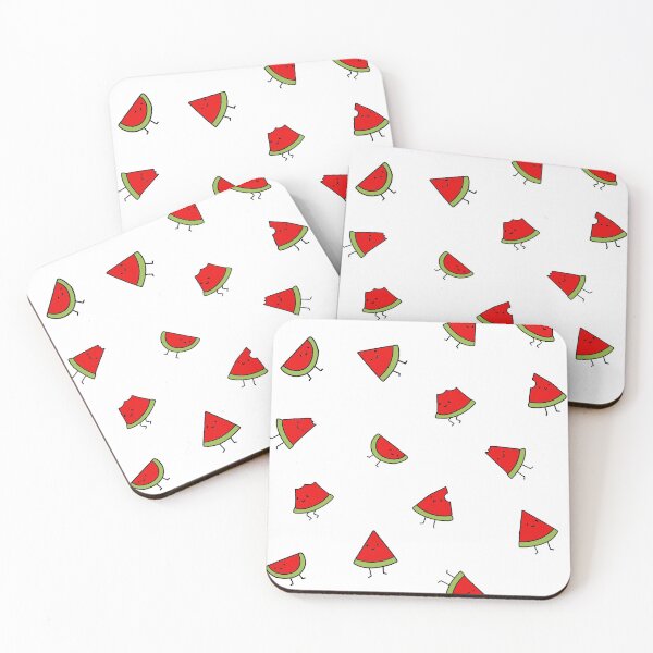 Item preview, Cute happy dancing cartoon watermelon designed and sold by nikowich.