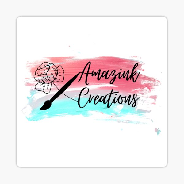 Item preview, AmazinkCreations logo White designed and sold by Melsasser.
