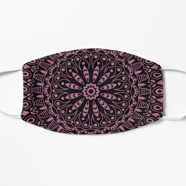 Mandala dotted Flat Mask