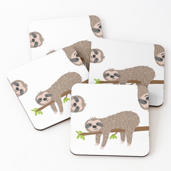 Item preview, Happy sloth designed and sold by BorneowithLove.
