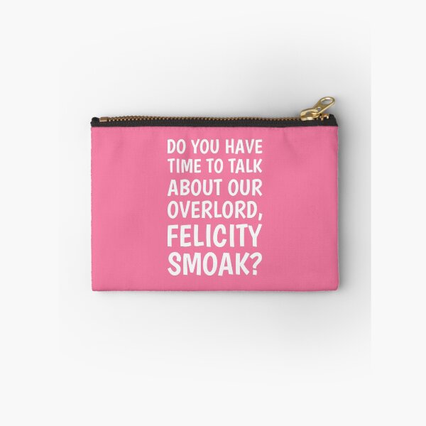 Item preview, Do You Have Time To Talk About Our Overlord, Felicity Smoak? - White Text designed and sold by FangirlFuel.
