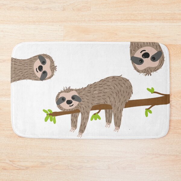 Item preview, Happy sloth designed and sold by BorneowithLove.
