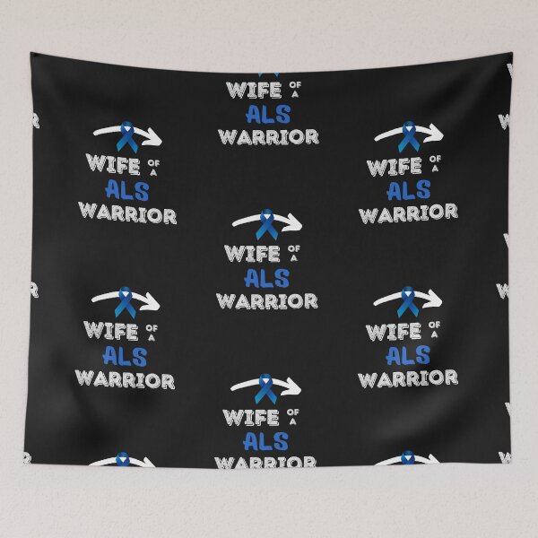 Item preview, ALS Awareness Month ALS Warrior Wife designed and sold by SportyDogShop.