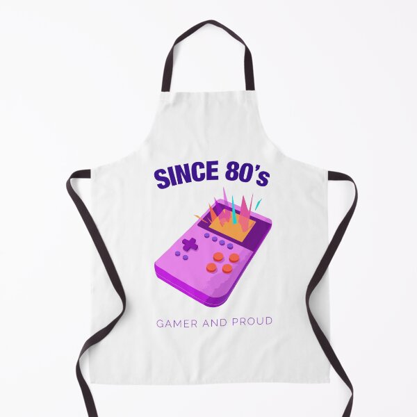 Item preview, Gamer and Proud since 80's - Old school gamer gift designed and sold by Xavier Vieira.