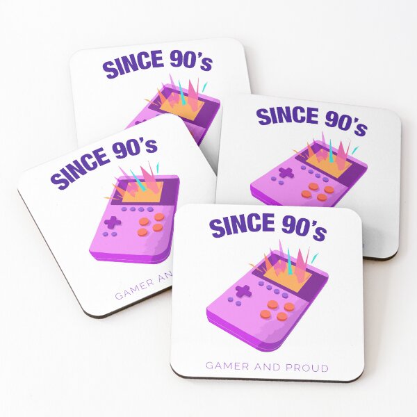 Item preview, Gamer and Proud since 90's - Old school gamer gift designed and sold by Xavier Vieira.