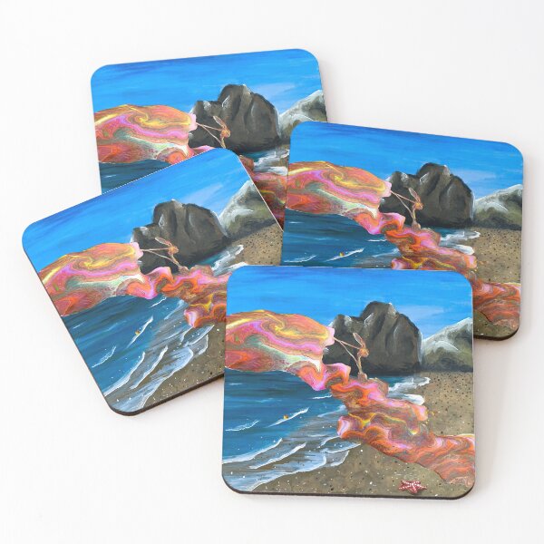 Item preview, Beach Pourscape designed and sold by Anna Hrabowyj.