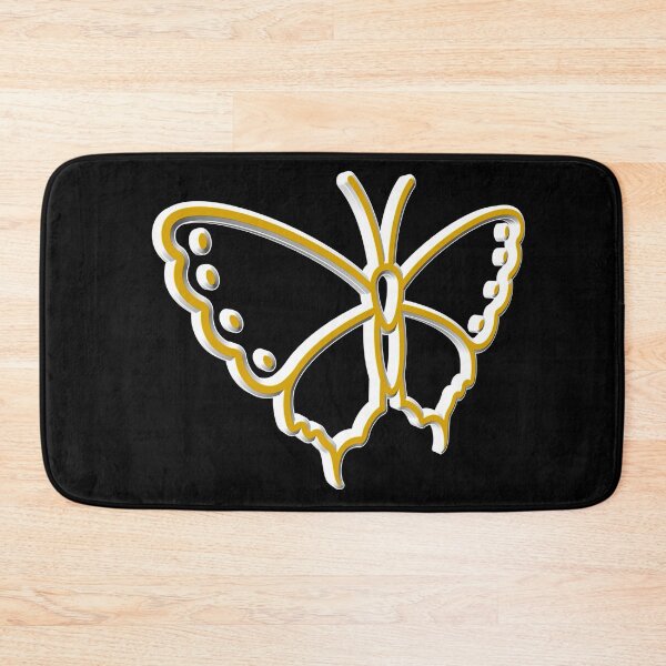 Item preview, Butterfly ~ Yellow & White designed and sold by Boakes-Digital.