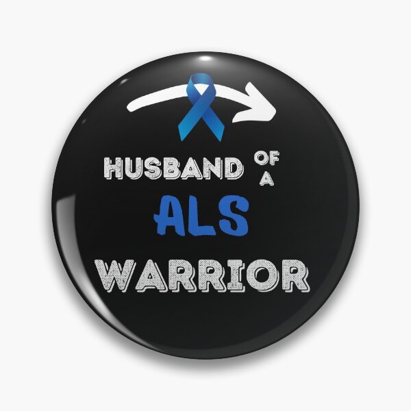 Item preview, ALS Awareness Month ALS Warrior Husband designed and sold by SportyDogShop.