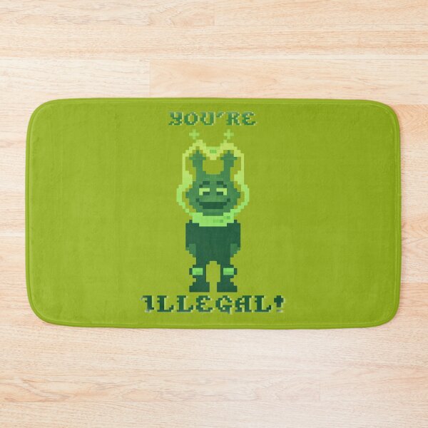 Item preview, Gamer Alien Political Pixel Art Sticker designed and sold by GrynszpanDezign.